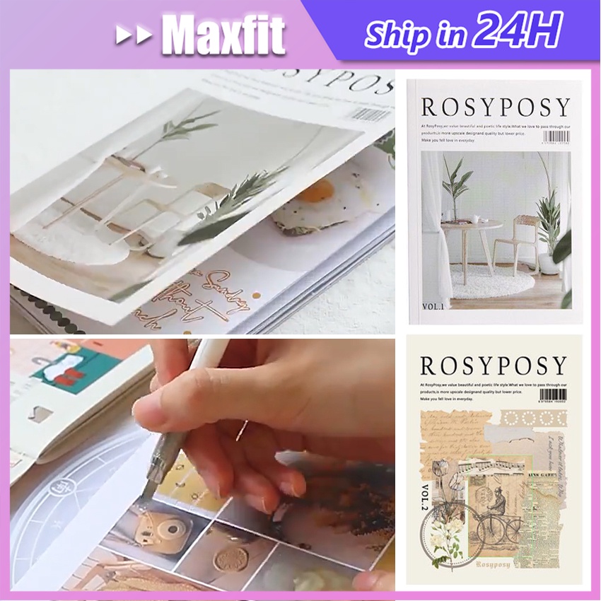 

My Magazine - ROSYPOSY - notebook stiker dekorasi planner journal - stickers korea lucu [thehanscorner]