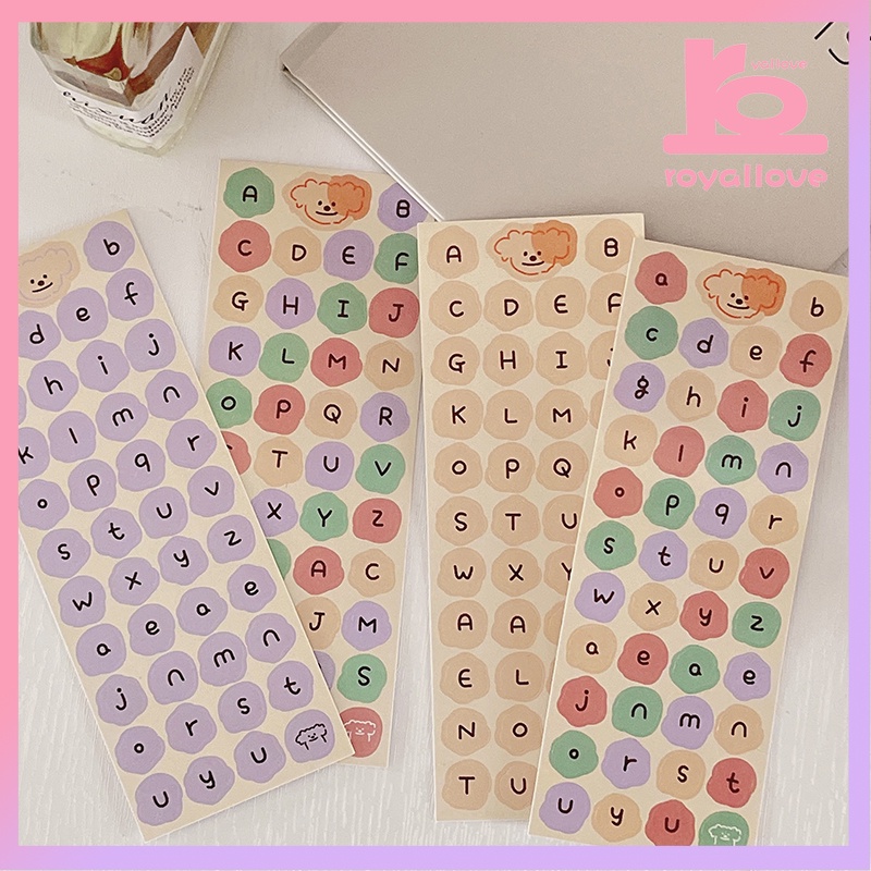

COD Stiker Huruf Bahasa Inggris Berwarna-warni
