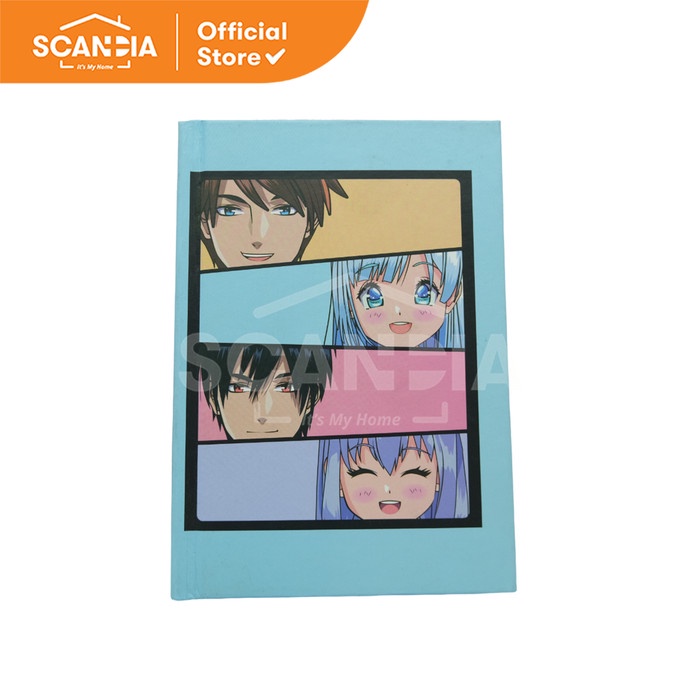 

SCANDIA Buku Catatan Notebook Hard Cover PR 100 Sheets Tosca (SP0269)