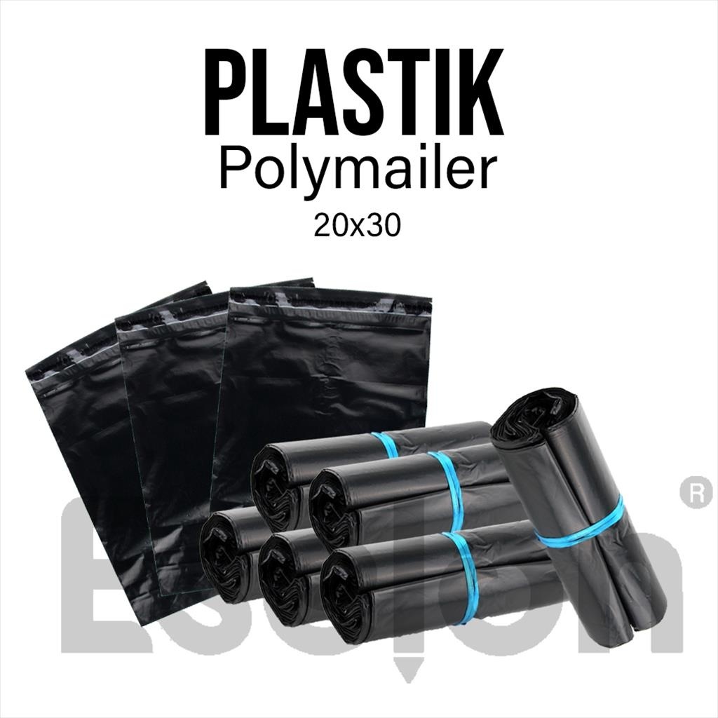 

[MaxMart] Plastik Polymailer 20*30 HD ±100pcs / Plastik Packing Langsung Dengan Lem