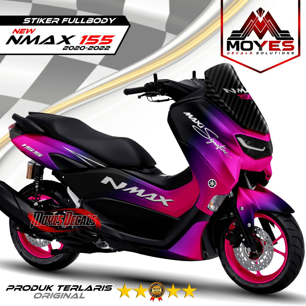 Stiker Nmax 155 Full Body 2022 Decal Nmax Full Body Terbaru 2022 Striping Nmax Variasi Decal Hologra