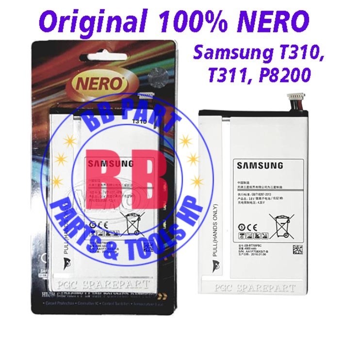 Baterai Nero Original OEM 100% Samsung Galaxy Tab 3 - 8.0" inch / SM-T310 / SM-T311 / P8200 / EB-BT7