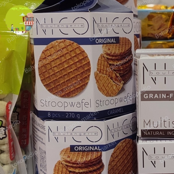 

Nico Baulangerie Stroopwafel 8'S 270gr