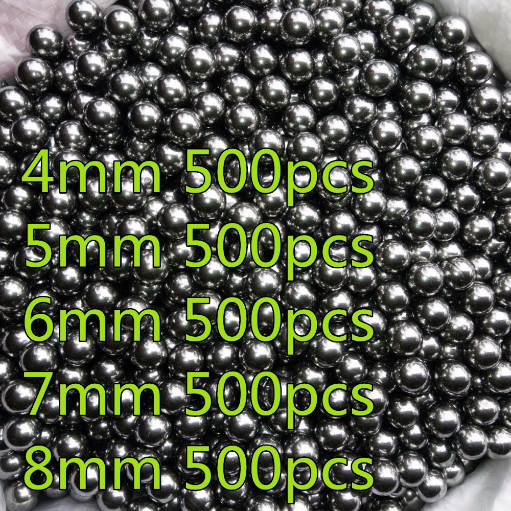 Slingshot Steel Ball Slingshot Special Steel Ball for Hunting 4mm 5mm 6mm 7mm 8mm