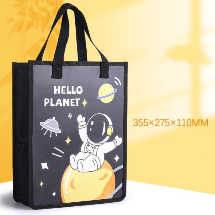 

Tempat penyimpanan file dokumen desk paper organizer multifungsi - Bag Yellow