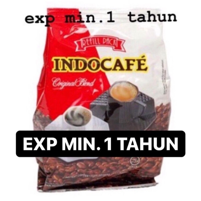 

READY STOCK!!! INDOCAFE ORIGINAL BLEND REFILL PACK 180 GRAM