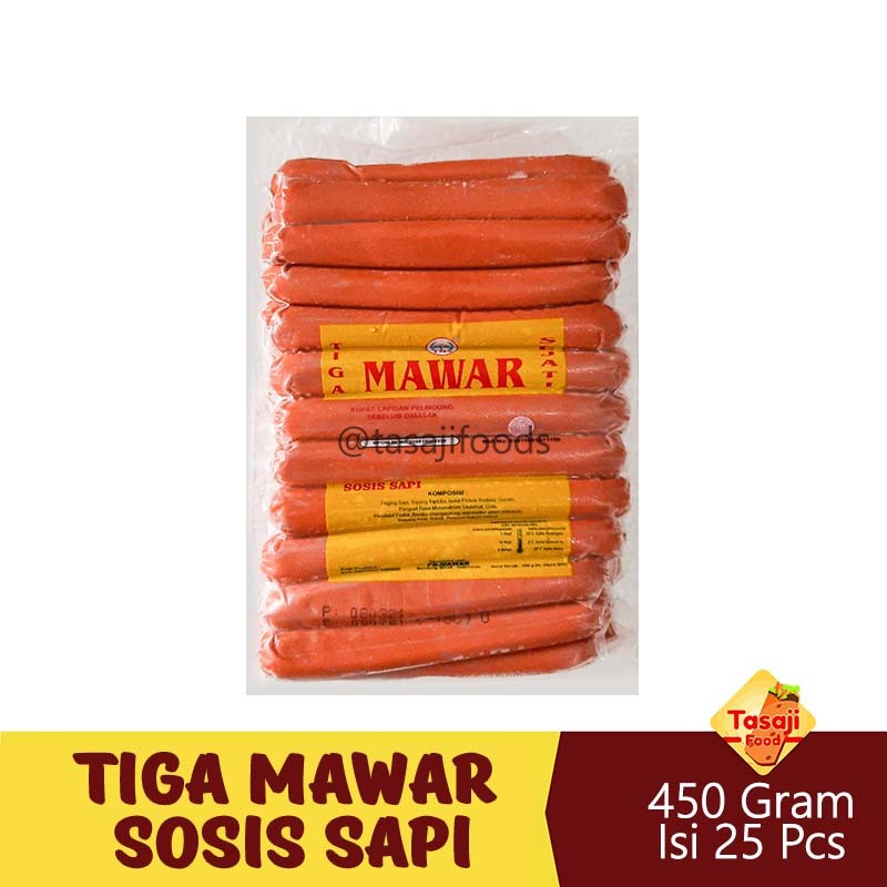 

Viva Dahlia Tiga Mawar Sosis Sapi 450 Gram