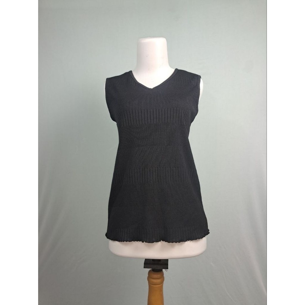 Atasan Wanita Terkini Premium Blus/Blouse Merk IKKA Warna Hitam -  BLACK (GB-0433)