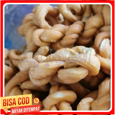 

Pluntir polos 1Kg rasa manis gurih / Plintiran / Untir untir / Kue tambang