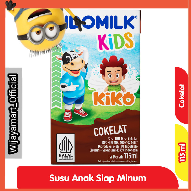 

Indomilk Kids Susu UHT Cokelat 115 ml