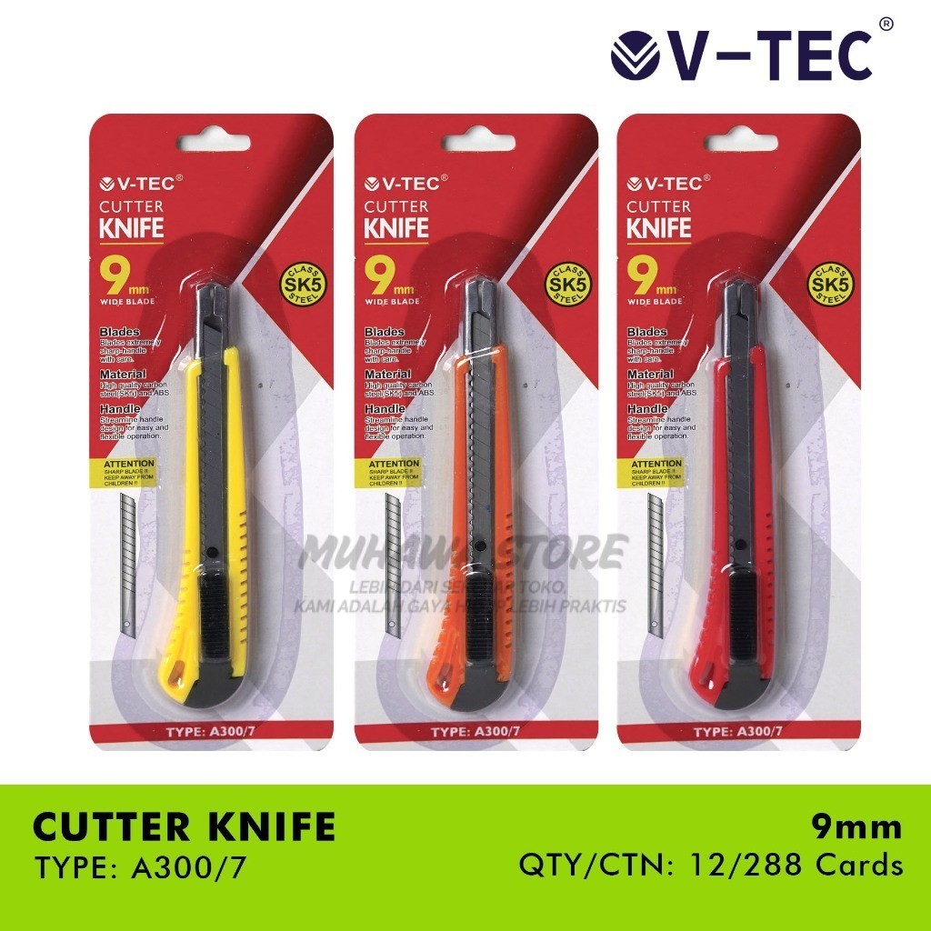 

CUTTER V-TEC MURAH V Tec Cutter Knife A300