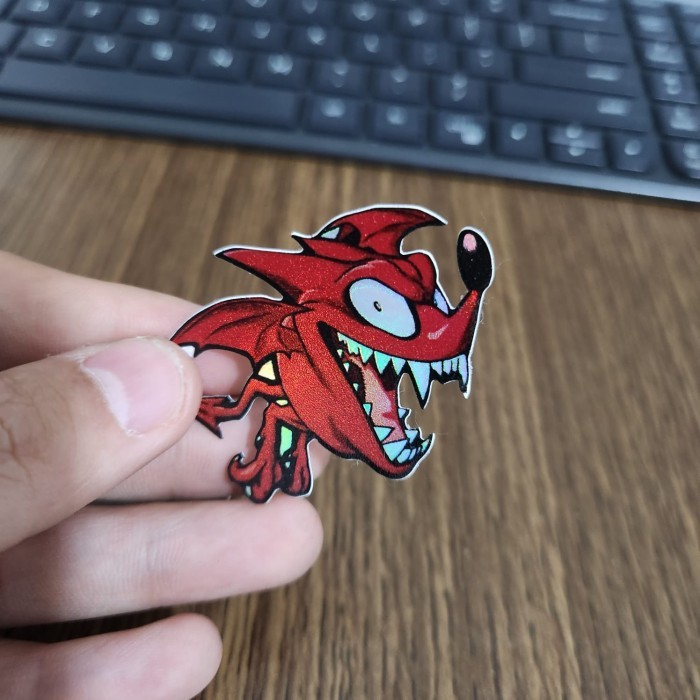 

Sticker Hologram Anime - PSH1178 - eyeshield 21 - devil bats logo