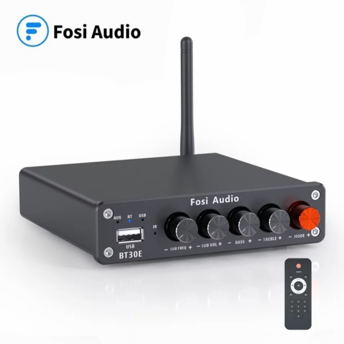 FOSI AUDIO BT30E Class D 2.1 Amplifier TPA3116D2 2x50w+Sub100w U-Disk - SUCA M-503C