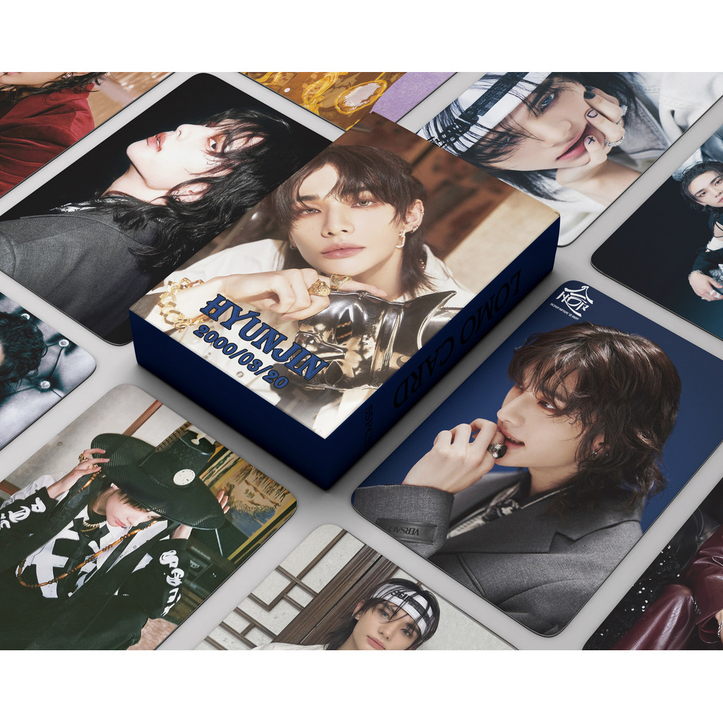 

55Pcs/Set Kpop Hwang HyunJin Card New Ablum (HOP) Lomo Cards Photo Print Pictures Photocard For Fans Collection Postcards Gifts