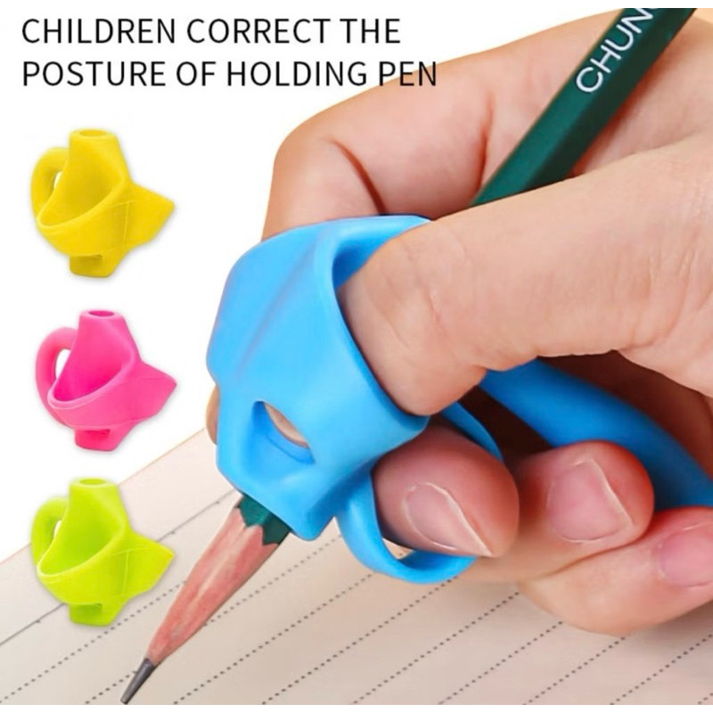 

Grip Alat Bantu Menulis anak | Pegangan Pencil pulpen | Alat pegang pen