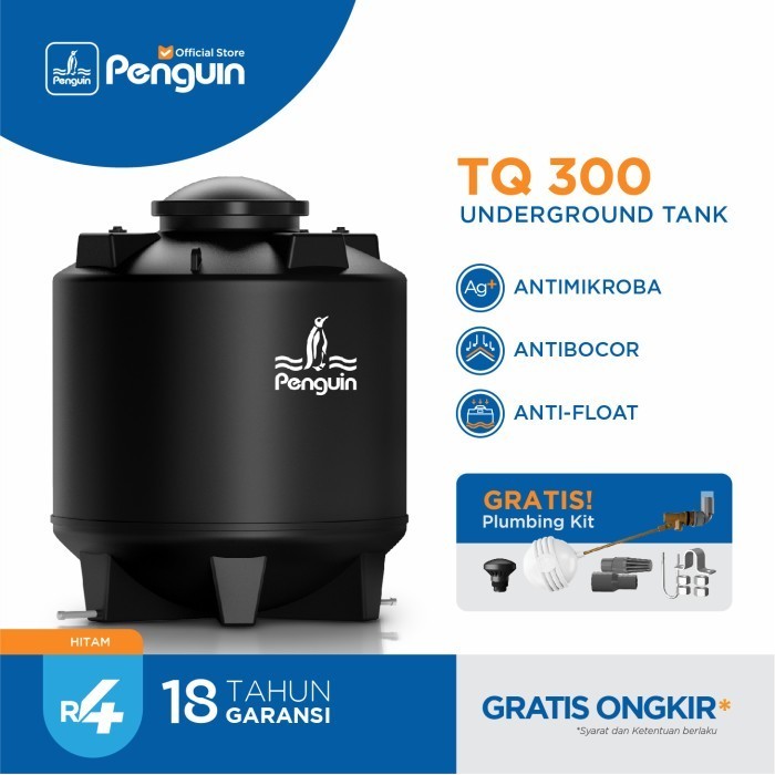 TERMURAH PENGUIN TANGKI / TOREN / TANDON PENGUIN TQ 300 3000 LITER