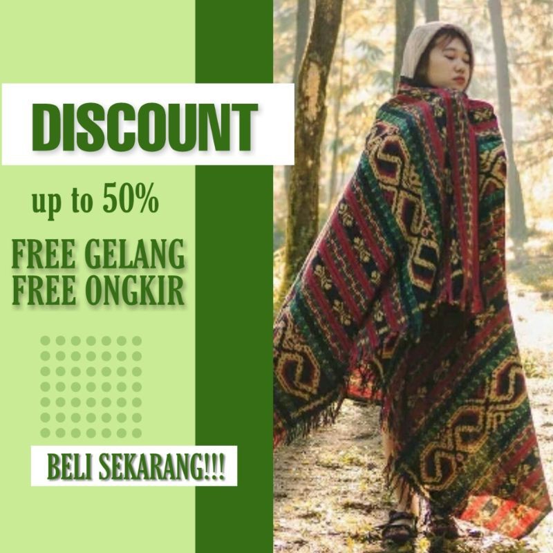 LURIK Kain Tenun Etnik Blanket Lurik Tenun Ikat Blanket Jepara Original Handmade Model Lurik