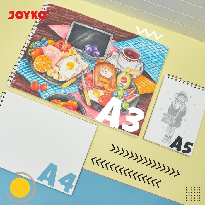 

Buku Sketsa Gambar Sketch Book Joyko SKBK-725 - A4