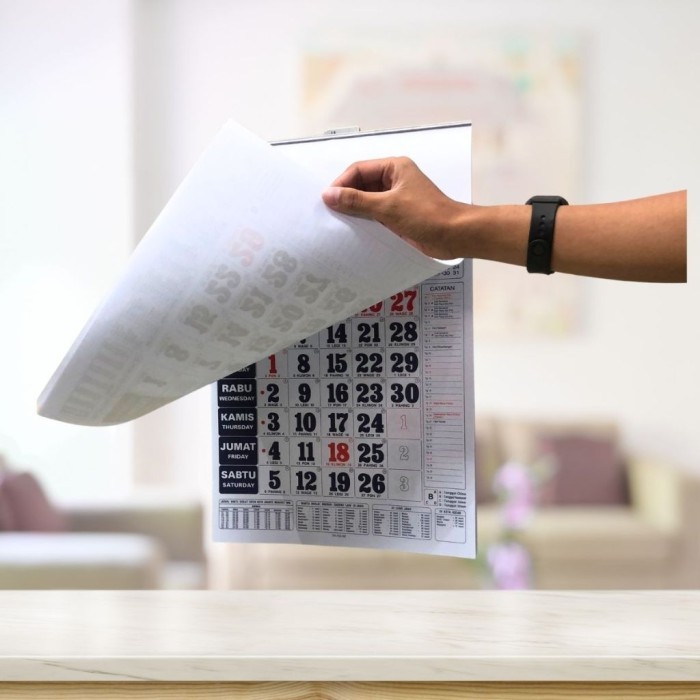 

Kalender Kerja Tahun 2025 Berbagai Ukuran TH25 Calender Dinding Kerja - SHABG - KALENDER SEMILUX