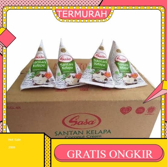 

sasa santan 65mL per karton