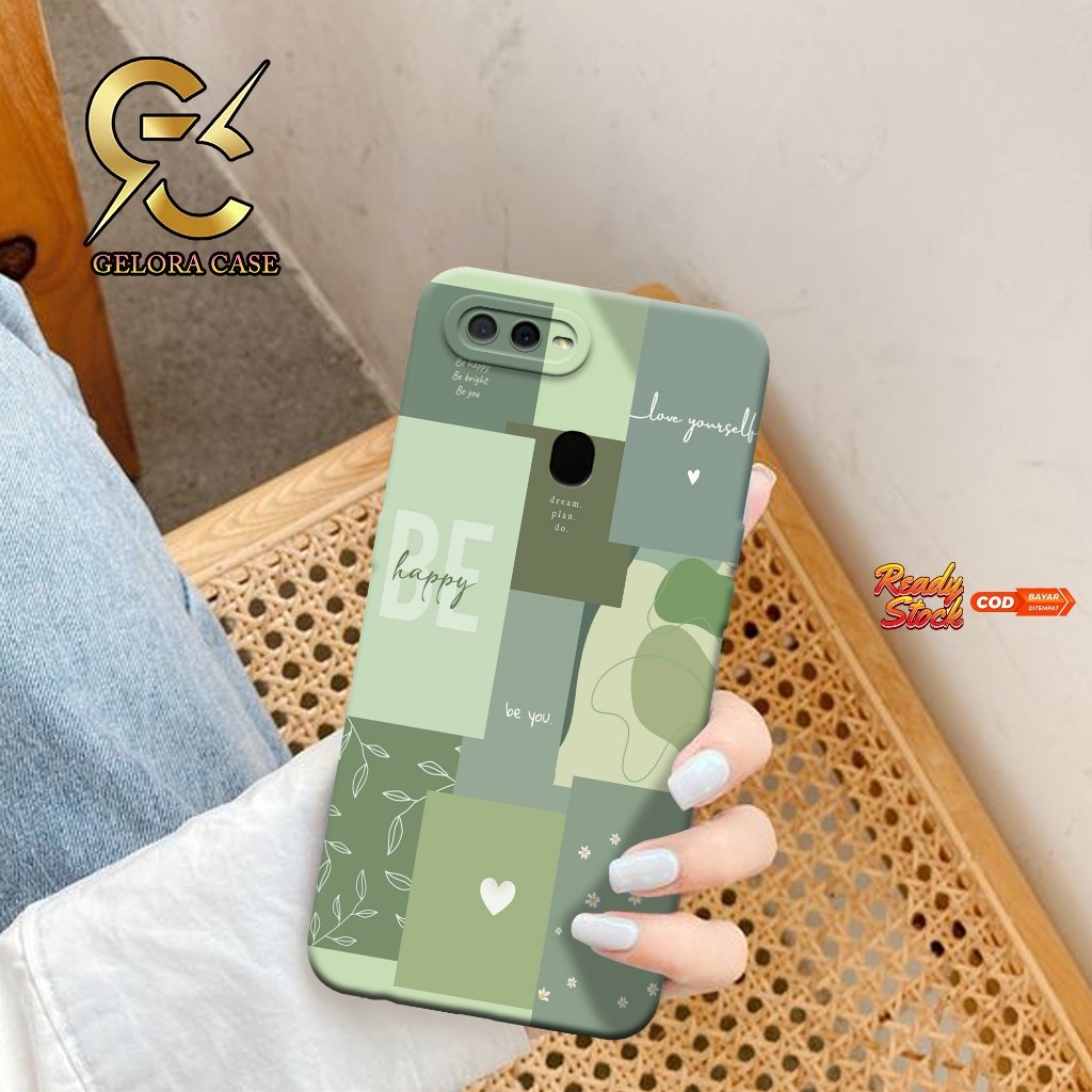 Case Oppo A5s A12 F5 A11K - Softcase Oppo A5S A12 A11K A12 - Motif case Aesthetic - OPPO - Casing Op