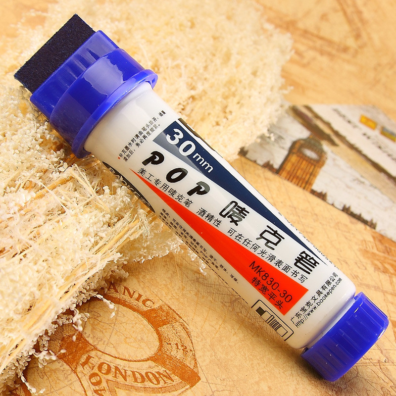 

30mm Art Marker Pen Large Advertising Painting Pen Mark Brush Marker pens for Office and School Promotional Pens