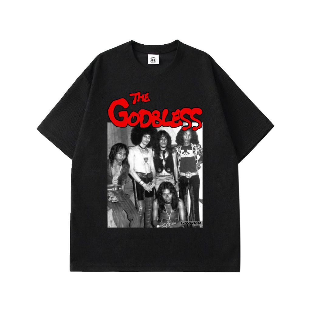 [ FREE GIFT ] Kaos Plesetan The godbless - Baju Parodi - T Shirt Parody - Unisex - 24s
