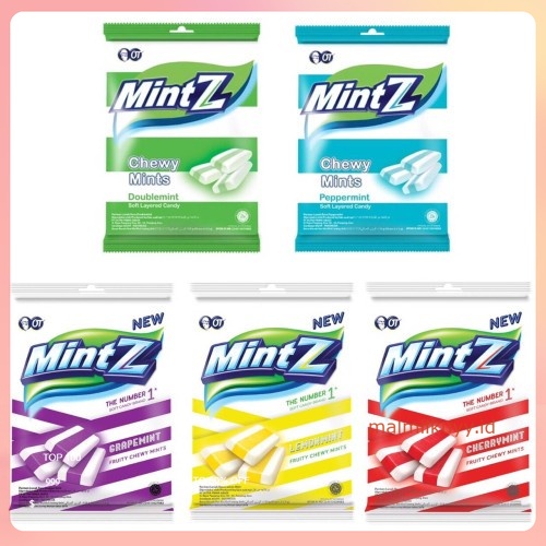 

Permen MINTZ Chewy Mint Lunak (isi 50 pcs)