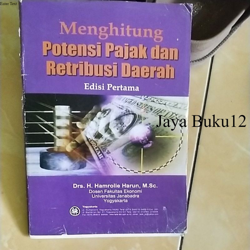 Buku Menghitung Potensi pajak dan Retribusi daerah