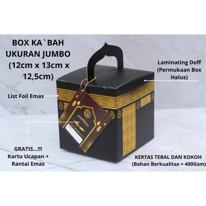 

BOX KABAH UKURAN JUMBO OLEH OLEH HAJI UMRAH | SOUVENIR ISLAMI