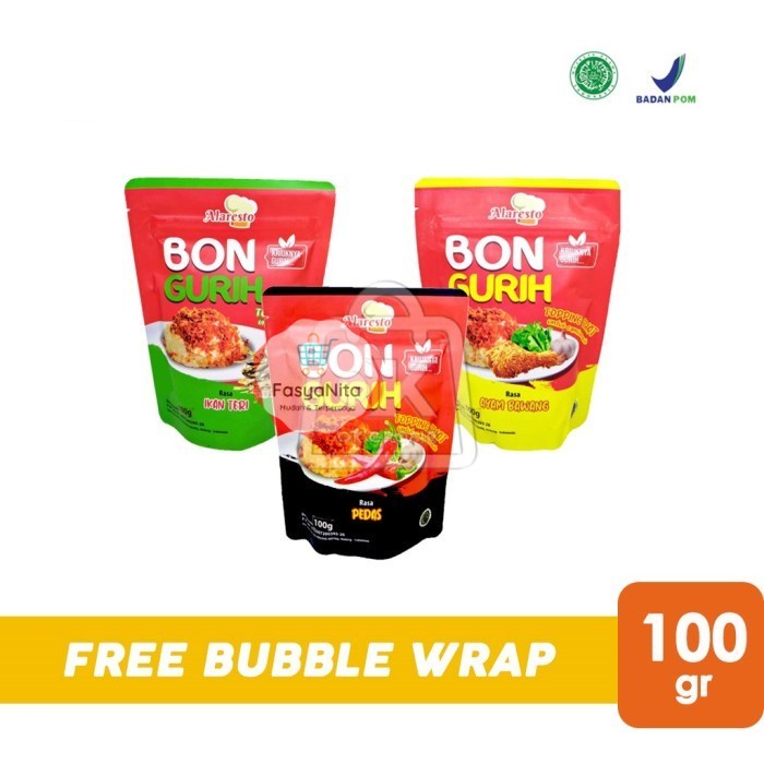 

Abon Ayam / Abon Teri BON GURIH (Pouch 100gr) - Ikan Teri - FasyAnita Mart Denpasar