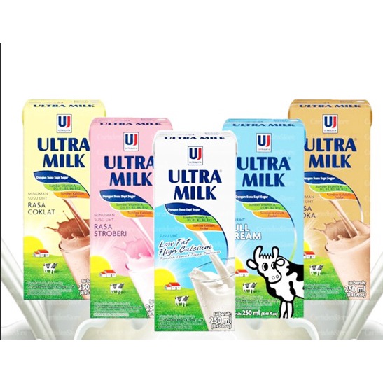 

Susu UHT Ultra Milk 250ml Dus Isi 24 Pcs