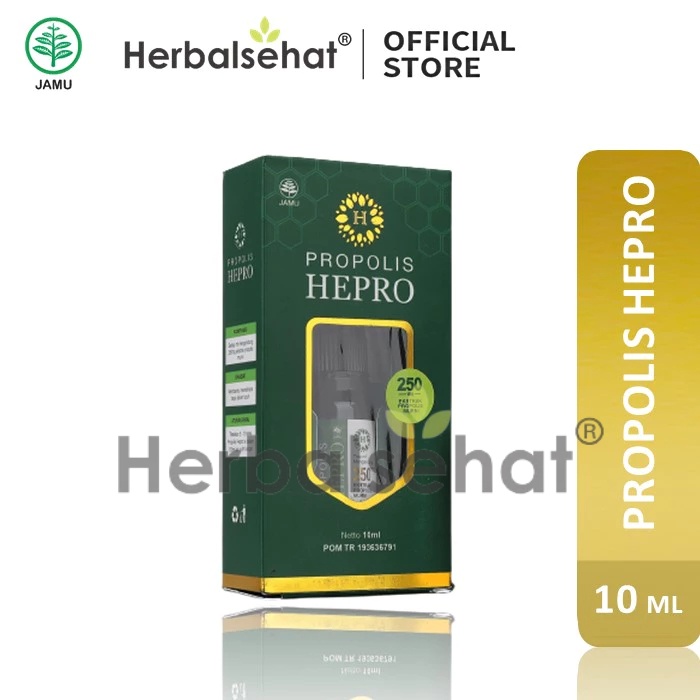 Propolis Hepro Trigona 10ml asli original 100% official BPOM halal propolis hepro trigona asli mengo