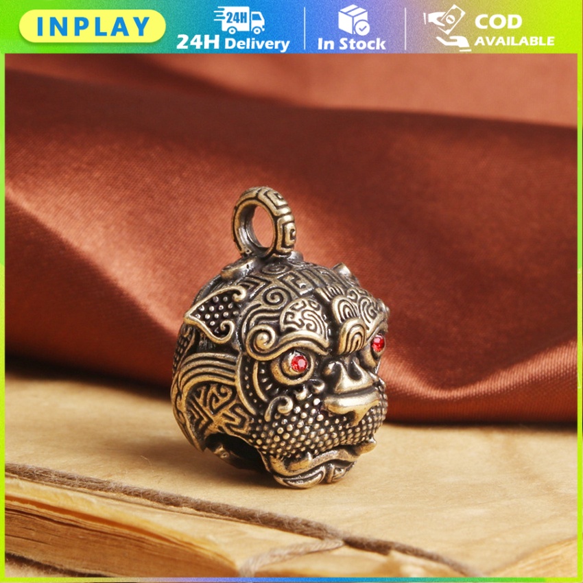 Lonceng Kuningan Antik Mata Besar