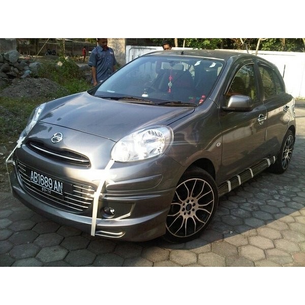 bodykit nissan march RX 2009-2011 depan saja promo