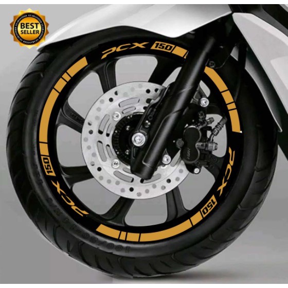 Sticker cutting lis pelk pcx 150 lis velg HONDA PCX 150 ALL NEW