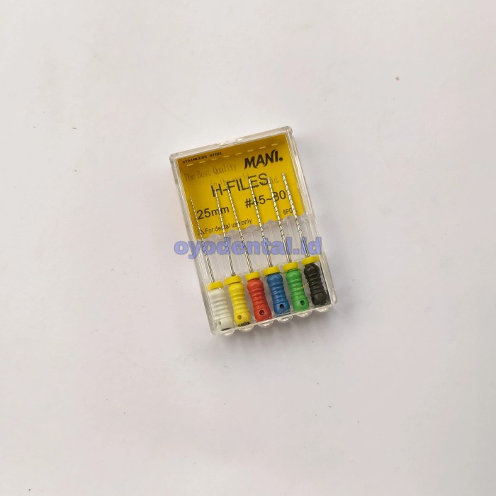 

Dental H file 25mm / Hfile / Hedstrom file / hedstr 15-40 45-80 - 45-80, 21mm