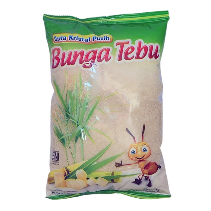 

Gula pasir asli tebu bunga tebu 1Kg