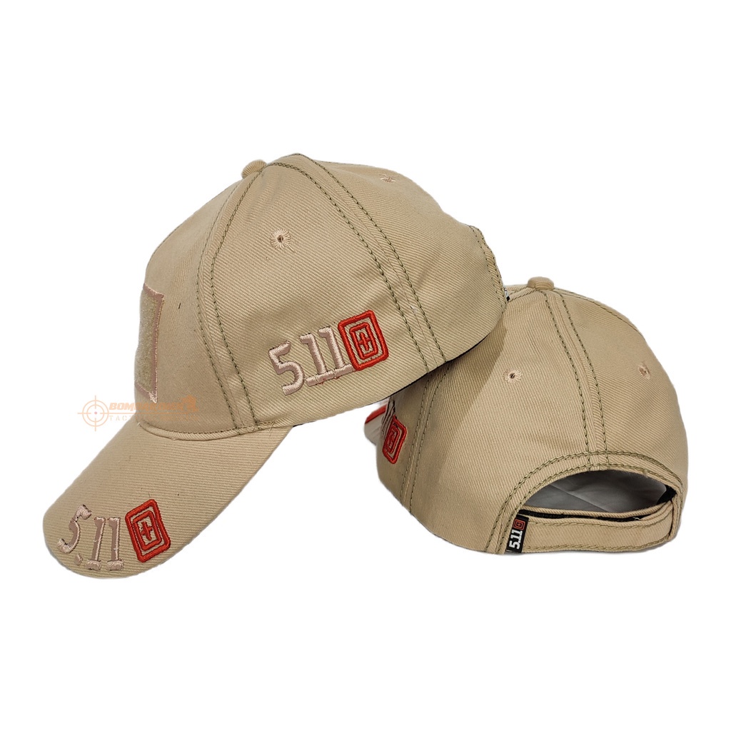 Topi 5.11 / Topi import bahan berkualitas Velcro | Topi Army | Topi Tactical 5.11bordier / topi gunung / topi polos / topi pria