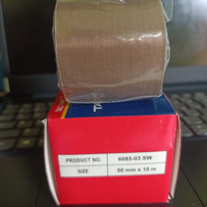 

Isolasi isolasi tahan panasTaconic tape 50 mm x 10 mtr