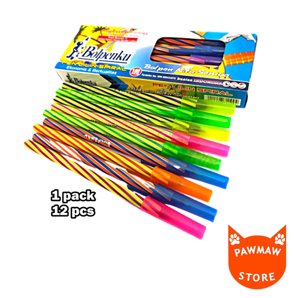 

Pulpen Bolpenku Lilin Warna ( pack )