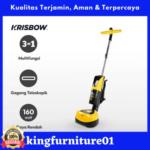 krisbow Mesin Pembersih Lantai & Penghisap Debu 3 In 1