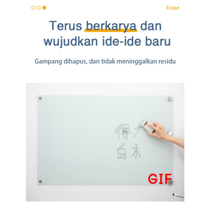 

Deli Whiteboard Marker/Spidol Papan Tulis 10 pcs Hitam/Biru/Merah 6817 - Hitam