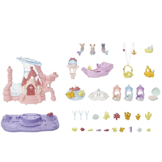 SYLVANIAN FAMILIES BABY MERMAID CASTLE