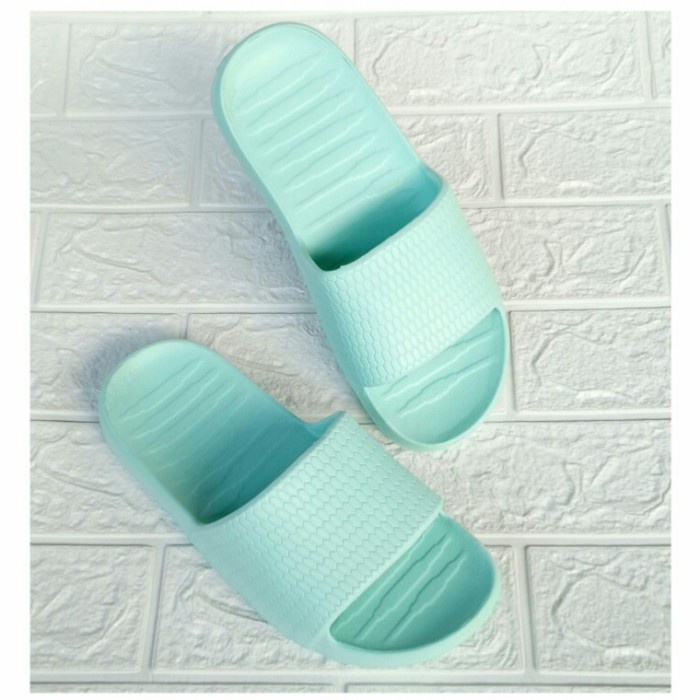 DRB Sandal Rumah 36-40 Sendal Slop Kamar Mandi Wanita Lembut Model Miniso - Tosca, 36
