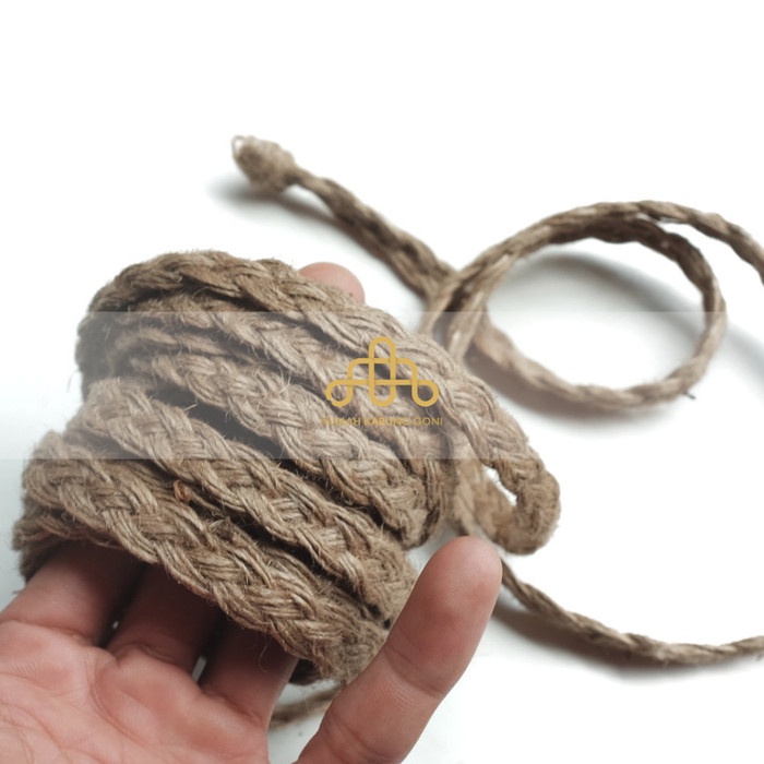 Tali Pita Goni Anyaman - Pita Goni Kepang Rustic - Tali Rami Kepang