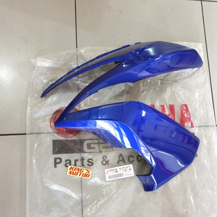 PROMO SAYAP, BODY COWLING, COVER LAMPU DEPAN AEROX 155 BIRU GP (B65-P2) - kiri