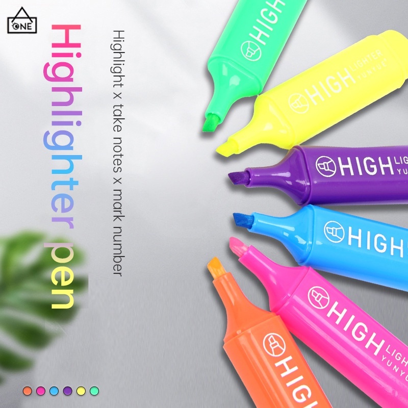 

COD❤️ Pena Penanda Bacaan Stabilo Tidak Pudar Alat Tulis Siswa Anak -a.one