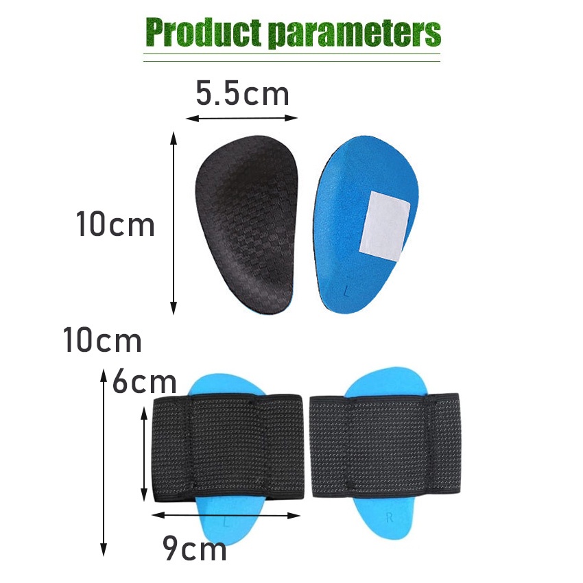 Orthopedic Arch Support Insole Flat Foot Correction Bantalan Sol Ortopedi Pendukung Lengkungan Kaki