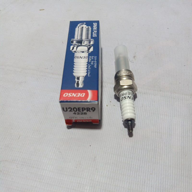 Busi Denso U20EPR9 Karisma Kirana Supra X 125 Rossi variasi & sparepart
